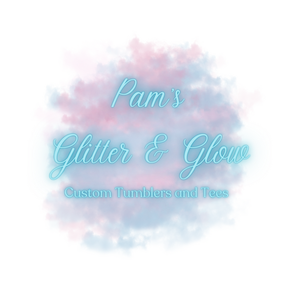 Pams Glitter and Glow logo